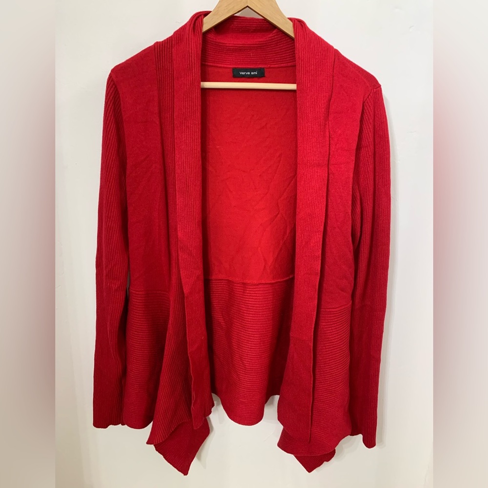 Red Cardigan M/L